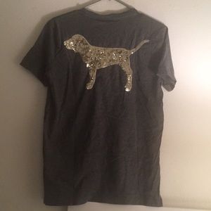Victoria Secret Pink Bling Tee